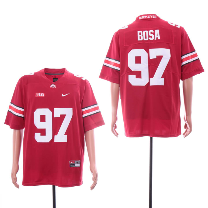 Ohio State Buckeyes 97 Joey Bosa Red Nike College Football Jersey,We sell and wholesale Ohio State Buckeyes 97 Joey Bosa Red Nike College Football Jersey on line form chian!
